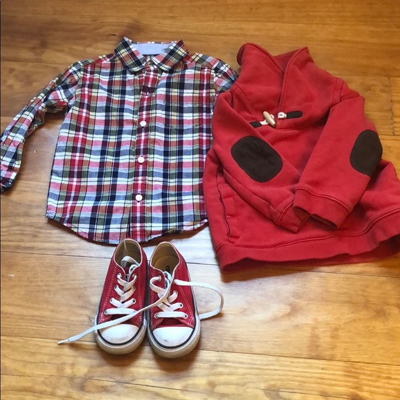 Janie and Jack Other - Janie and Jack 18 to 24, converse toddler 7
